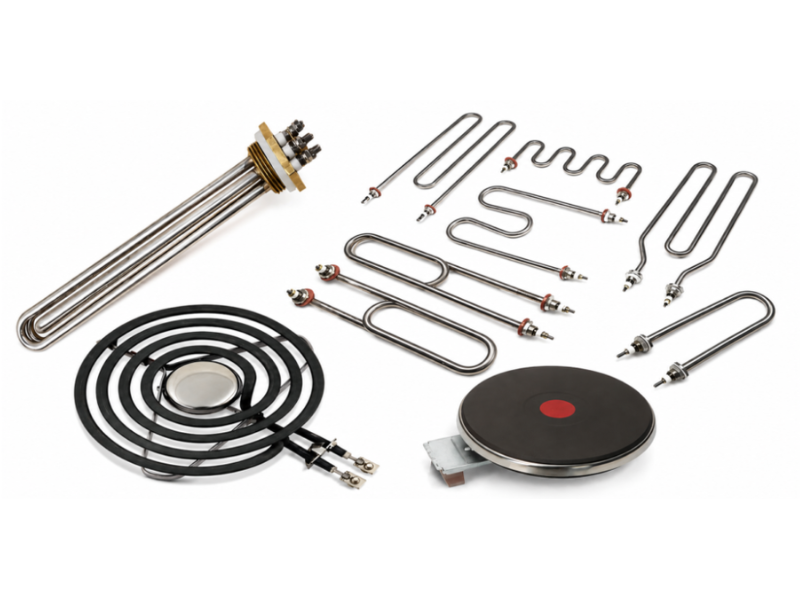 Heating element and oven parts